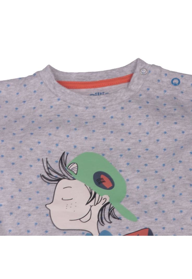 Conjunto Bebe Niño Gris Pillin-1