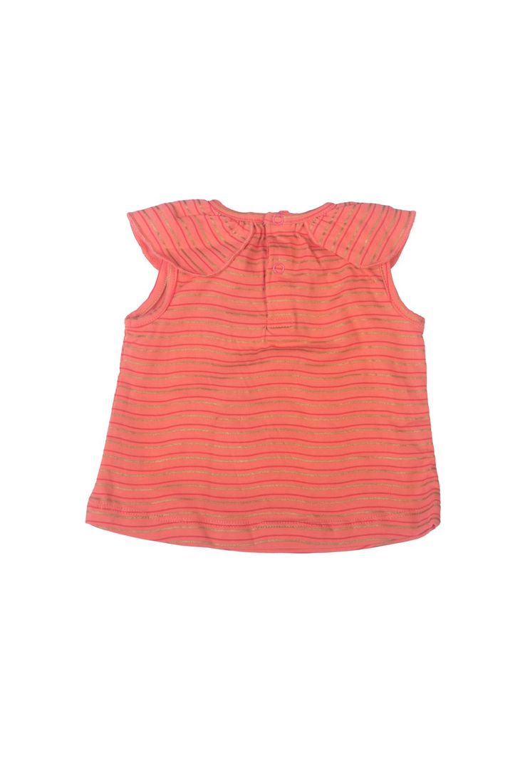 Polera Bebe Niña Naranja Pillin-1