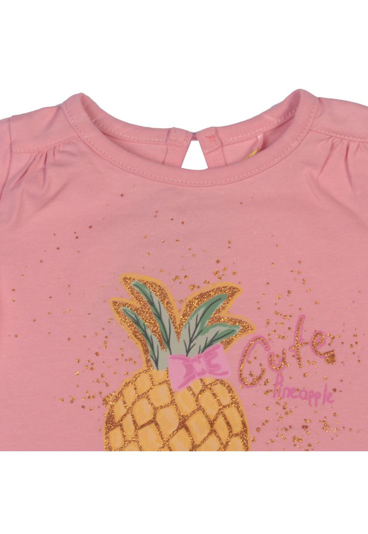 Polera Bebe Niña Rosado Pillin-3
