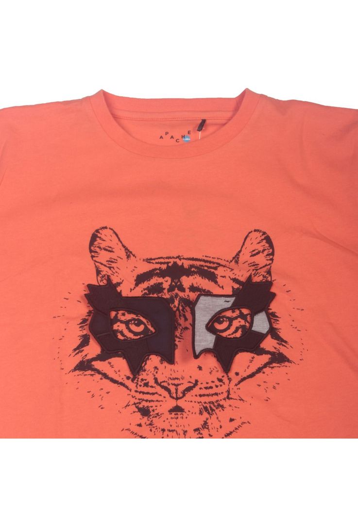 Polera Niño Naranja Pillin-2