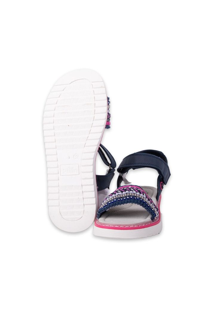 Sandalias Niña Azul Pillin (PZA412-24AZU)-1