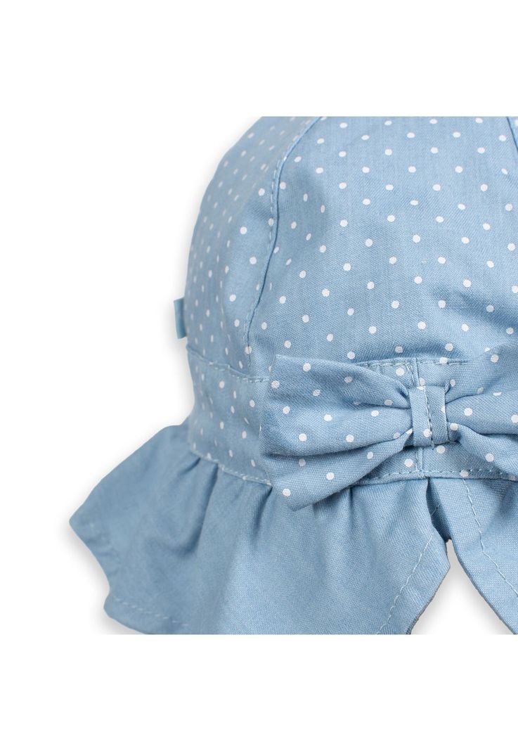 Gorro Bebé Niña Celeste Pillin (PAA902-24CEL)-1