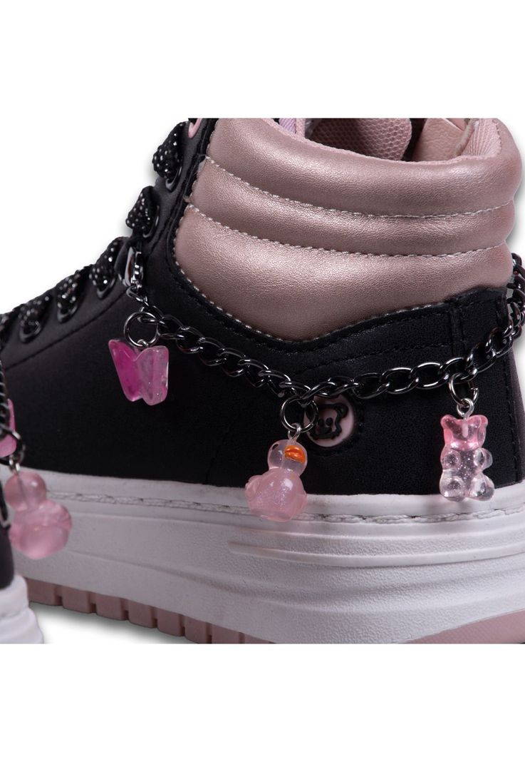 Zapatillas Niña(PZB508-25NEG)-4