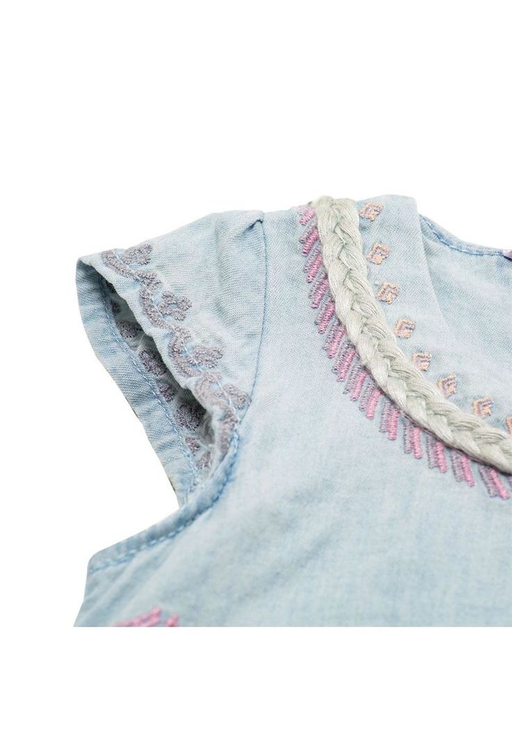 Vestido Bebe Niña Denim Pillin-2