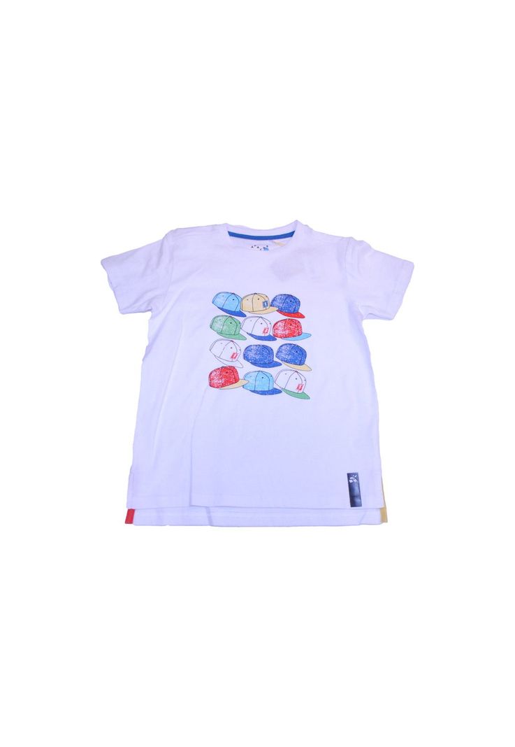 Polera Niño Blanco Pillin-0
