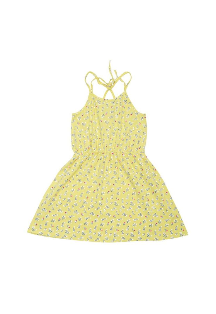 Vestido Niña Amarillo Pillin-0