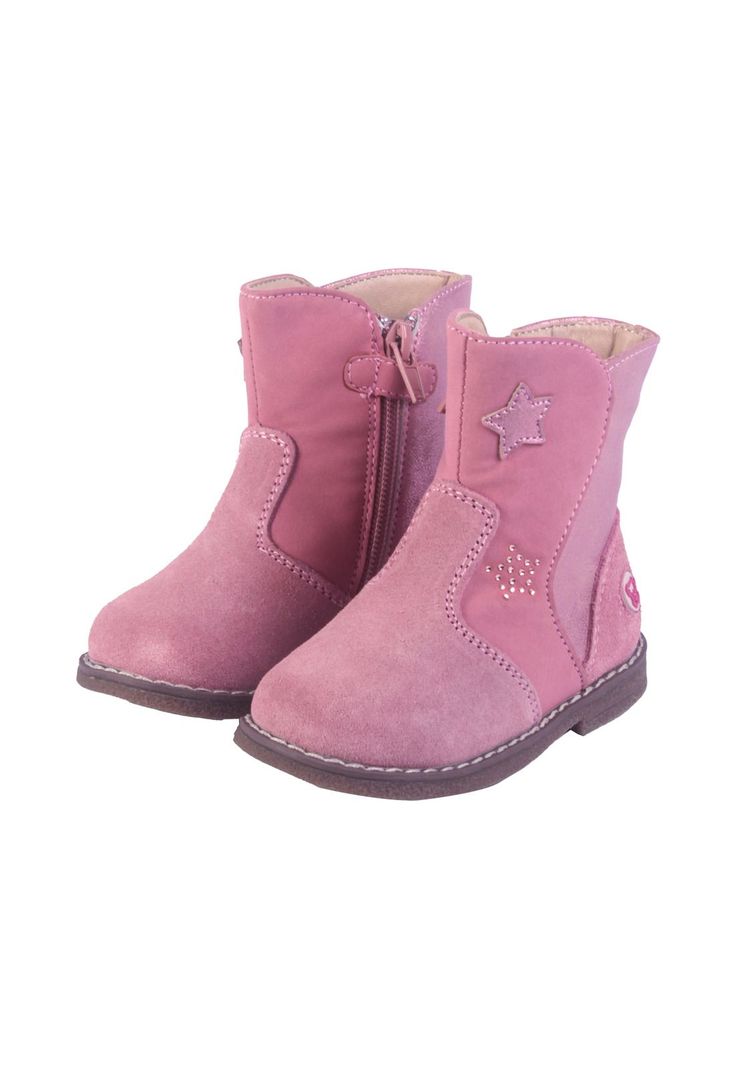 Bota Bebé Niña Rosado Pillin-0