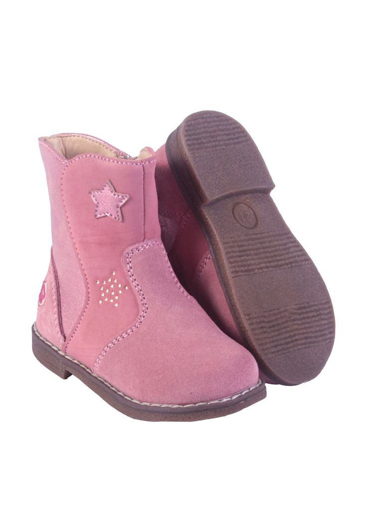 Bota Bebé Niña Rosado Pillin-2
