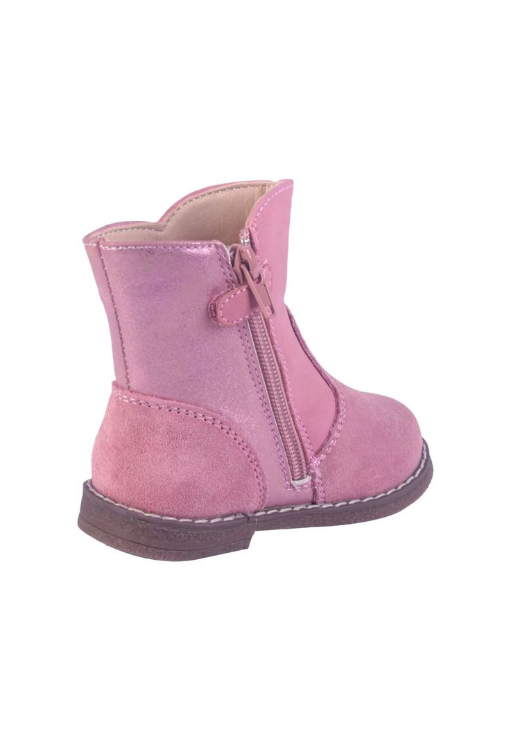 Bota Bebé Niña Rosado Pillin-3