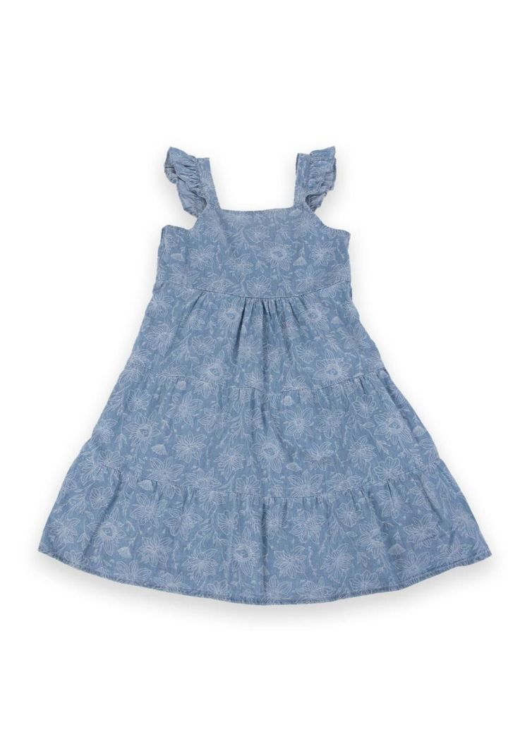 Vestido Niña Denim Pillin-0