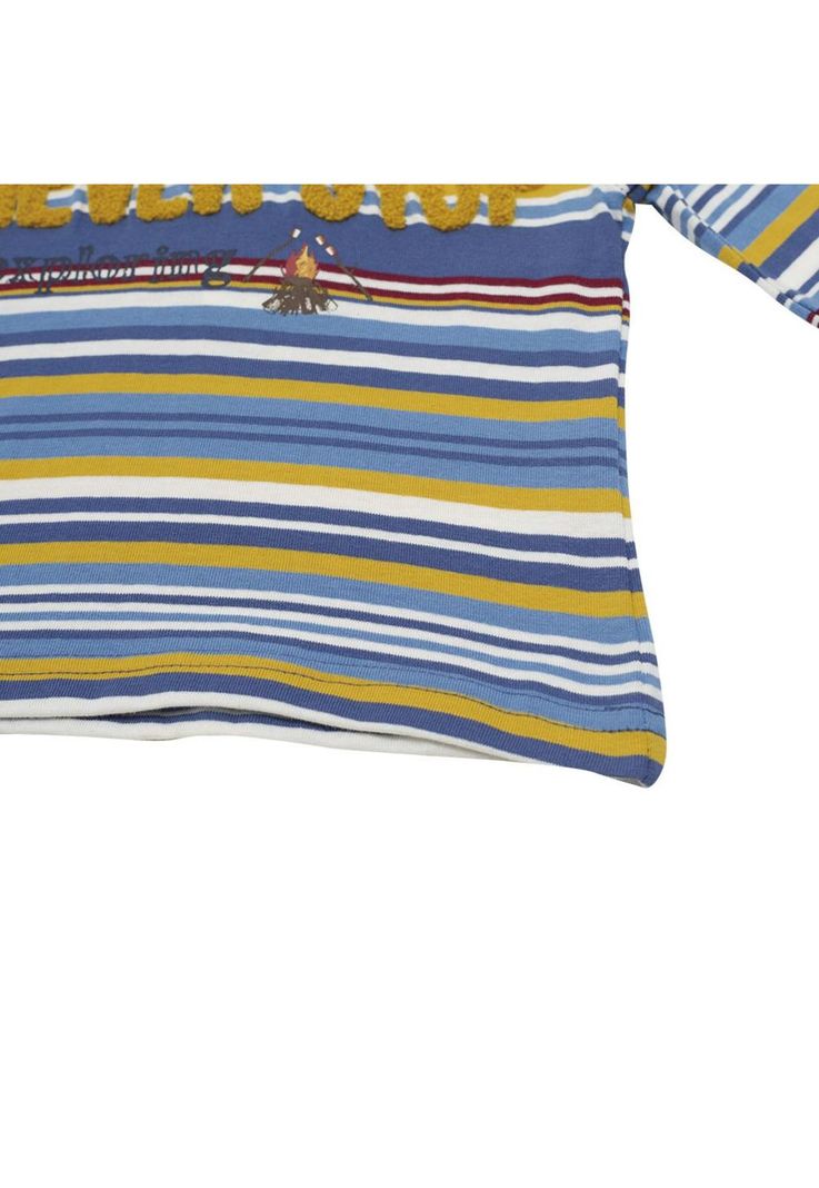 Polera Bebé Manga Larga Azul Pillin-2
