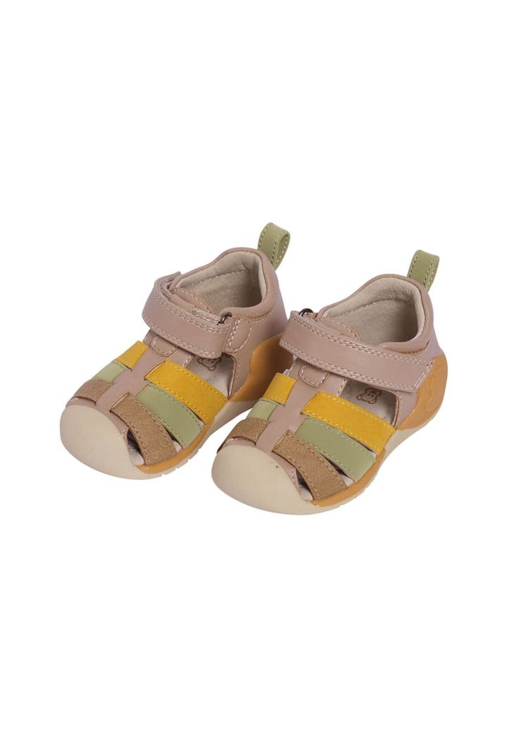 Sandalia Pasos Bebe Niño Beige Pillin (PZU22BEI)-0