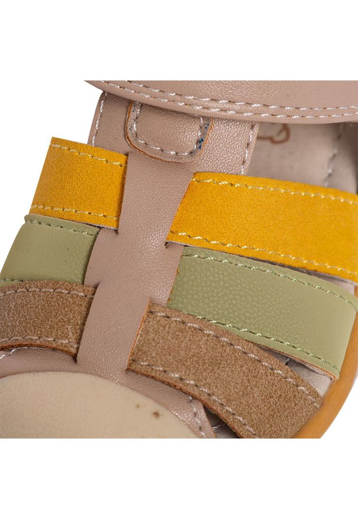 Sandalia Pasos Bebe Niño Beige Pillin (PZU22BEI)-2