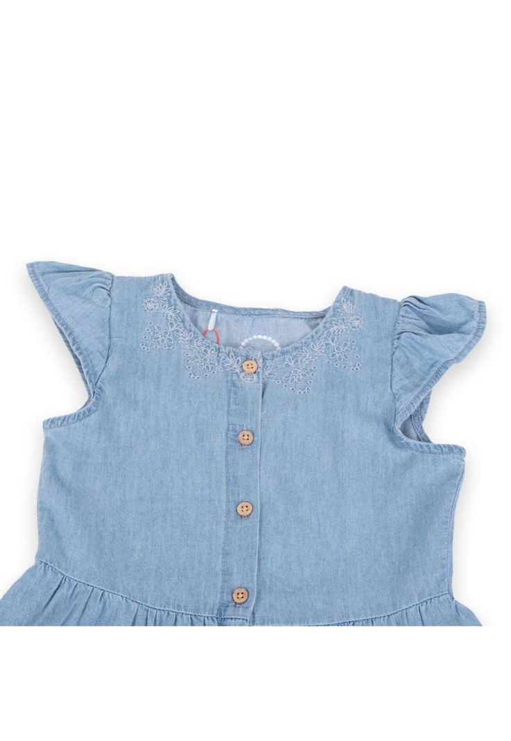 Vestido Niña Celeste Pillin-1