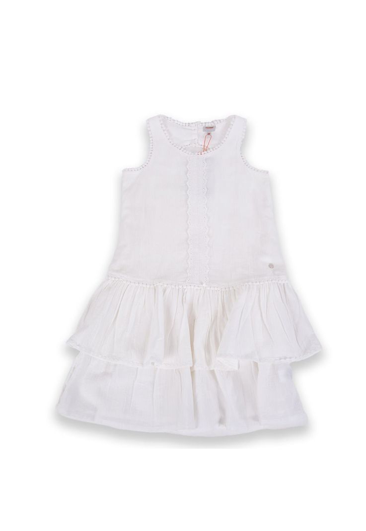 Vestido Niña Blanco Pillin-1