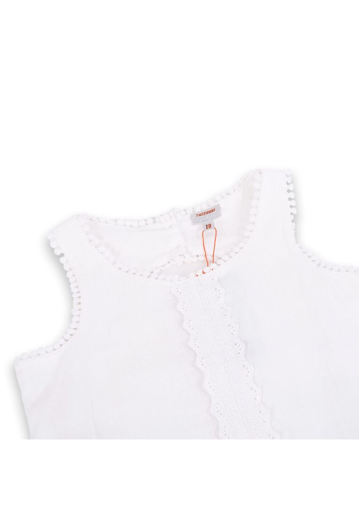 Vestido Niña Blanco Pillin-2