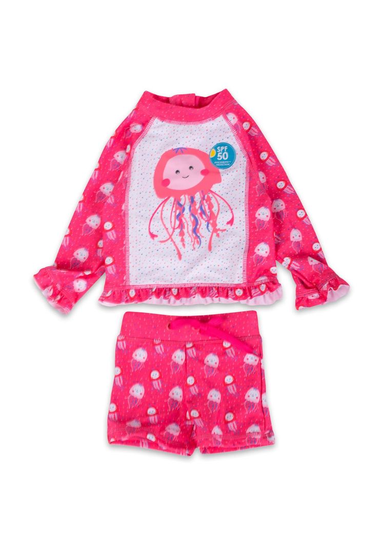 Traje de baño Bebe Niña Coral Pillin-0