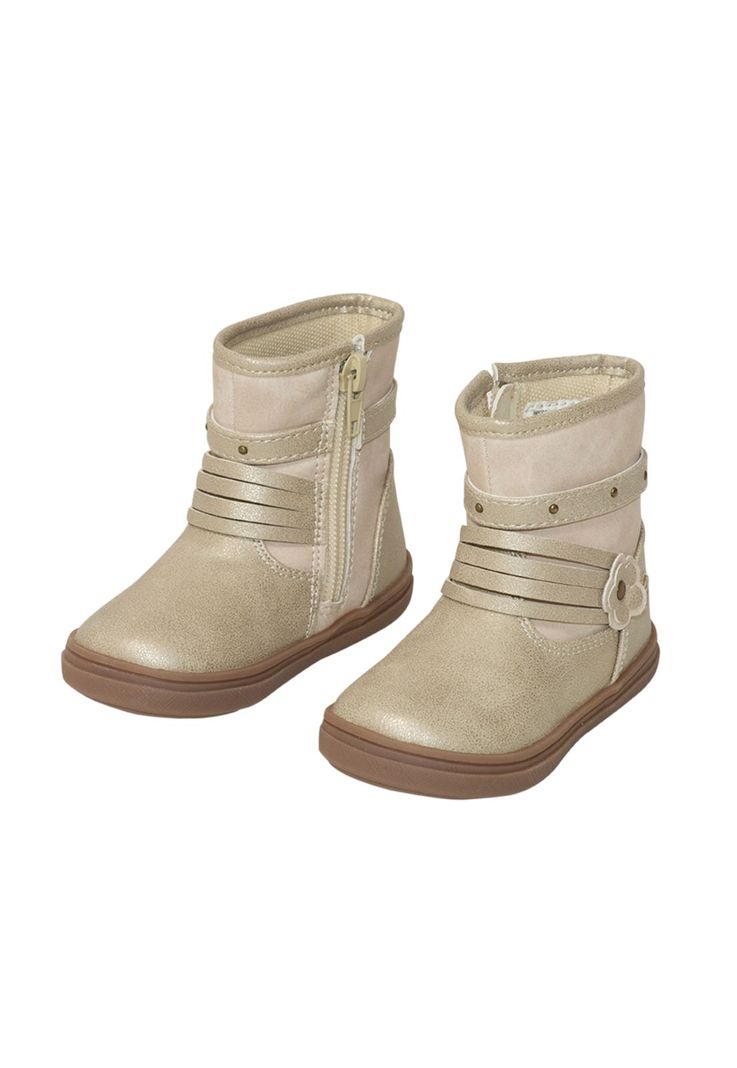 Bota Bebé Niña Beige Pillin-0