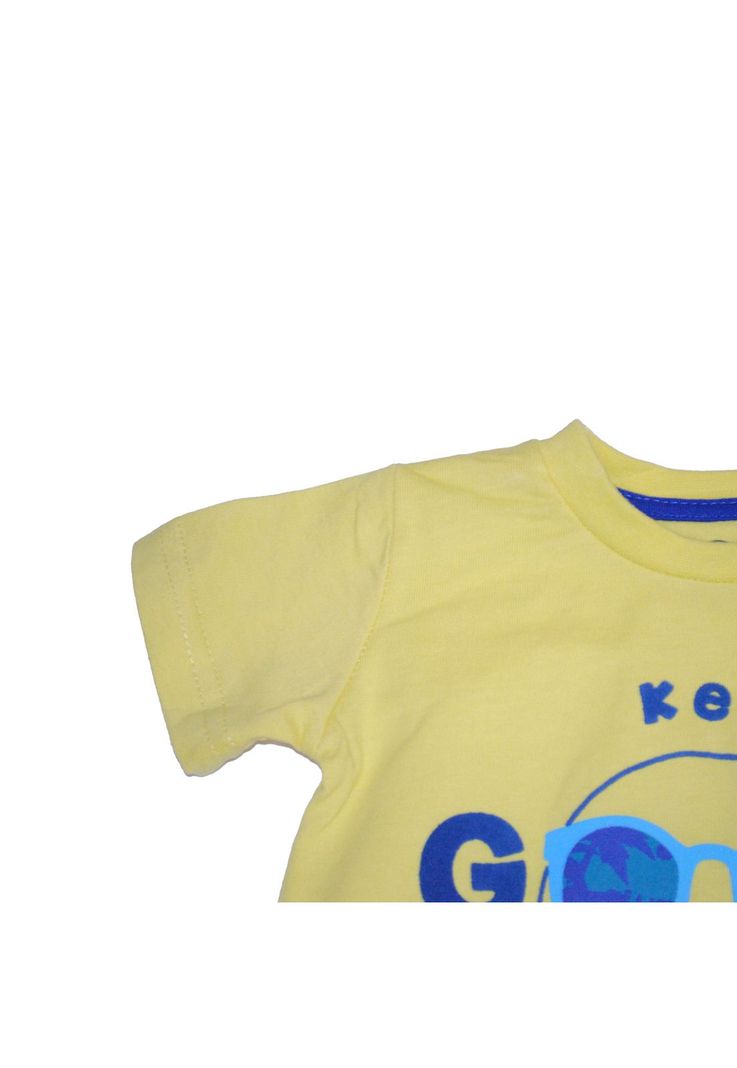 Polera Bebe Niño Amarillo Pillin-3