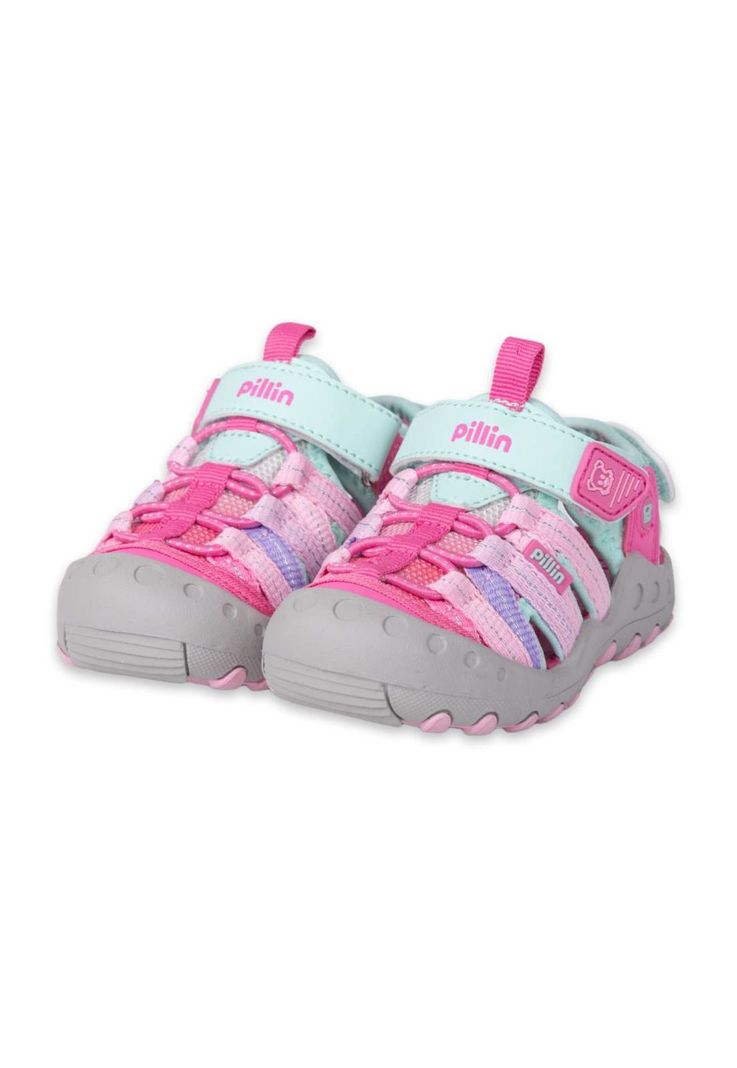 Sandalias Outdoor Bebe Niña Fucsia Pillin-0