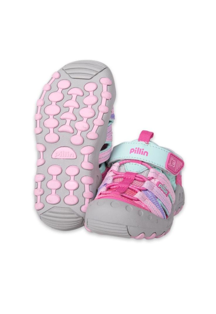 Sandalias Outdoor Bebe Niña Fucsia Pillin-1