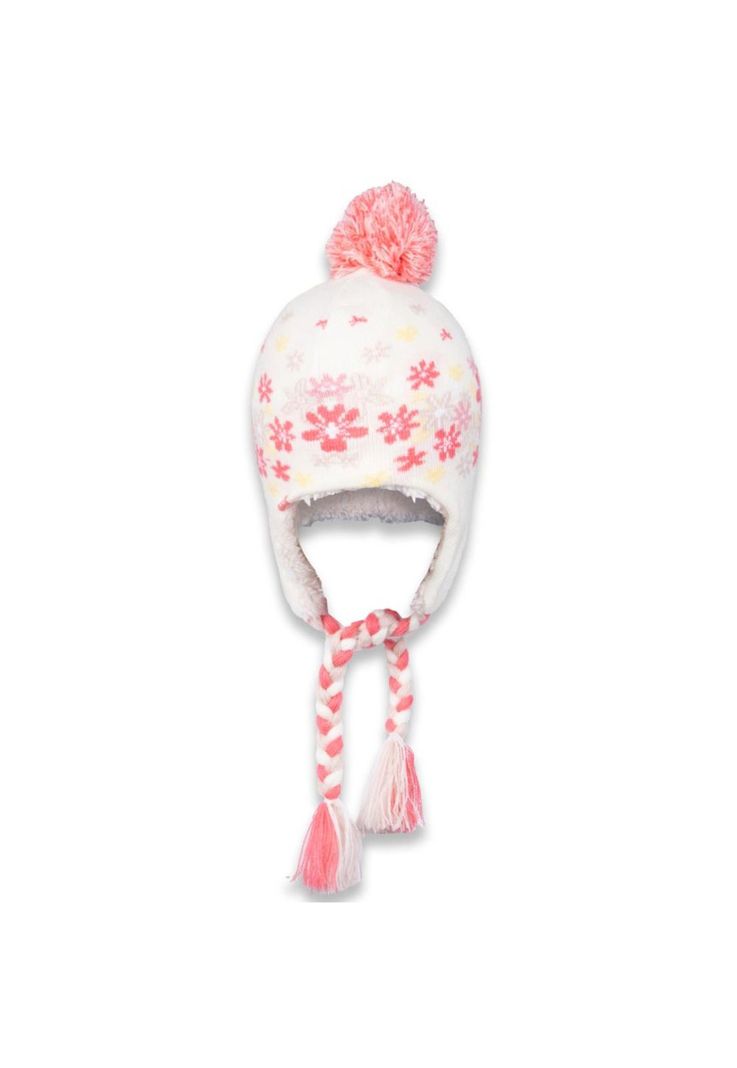 Gorro Bebé Niña Crudo Pillin-0