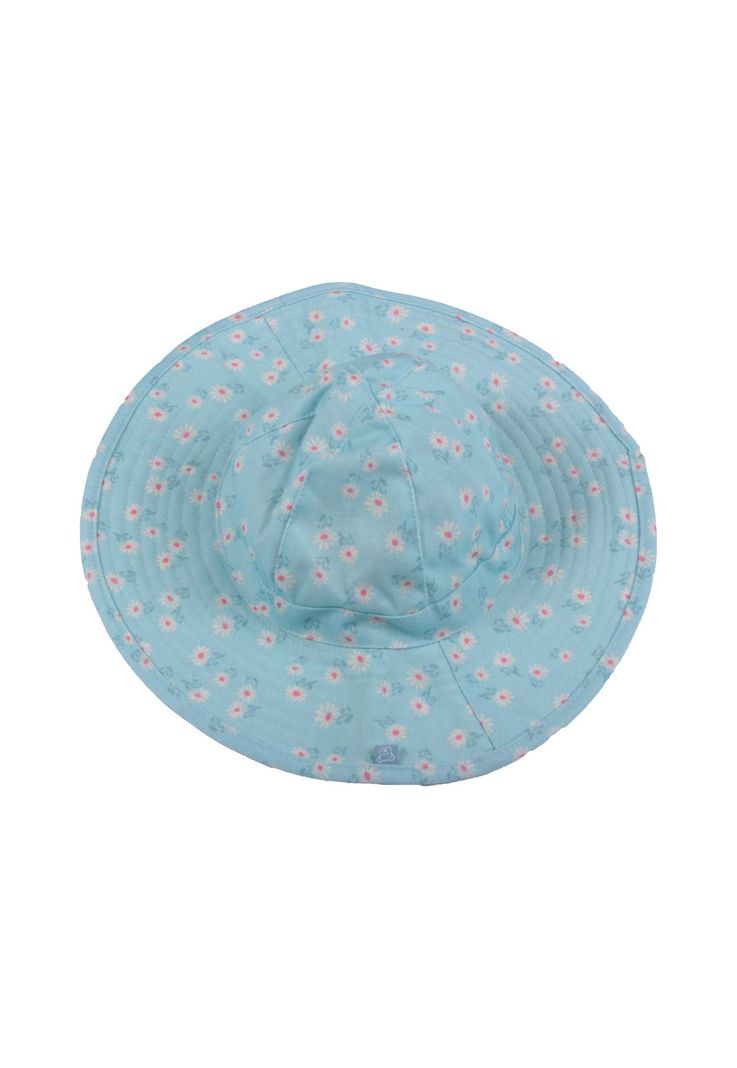 Gorro Bebe Niña Celeste Pillín-1