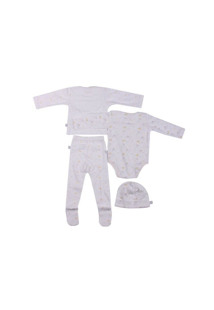  Set 4 Pzas Unisex Multicolor Pillin-3
