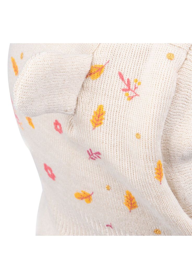 Gorro Bebé Niña Crudo Pillin (PAZ904-24CRU)-1