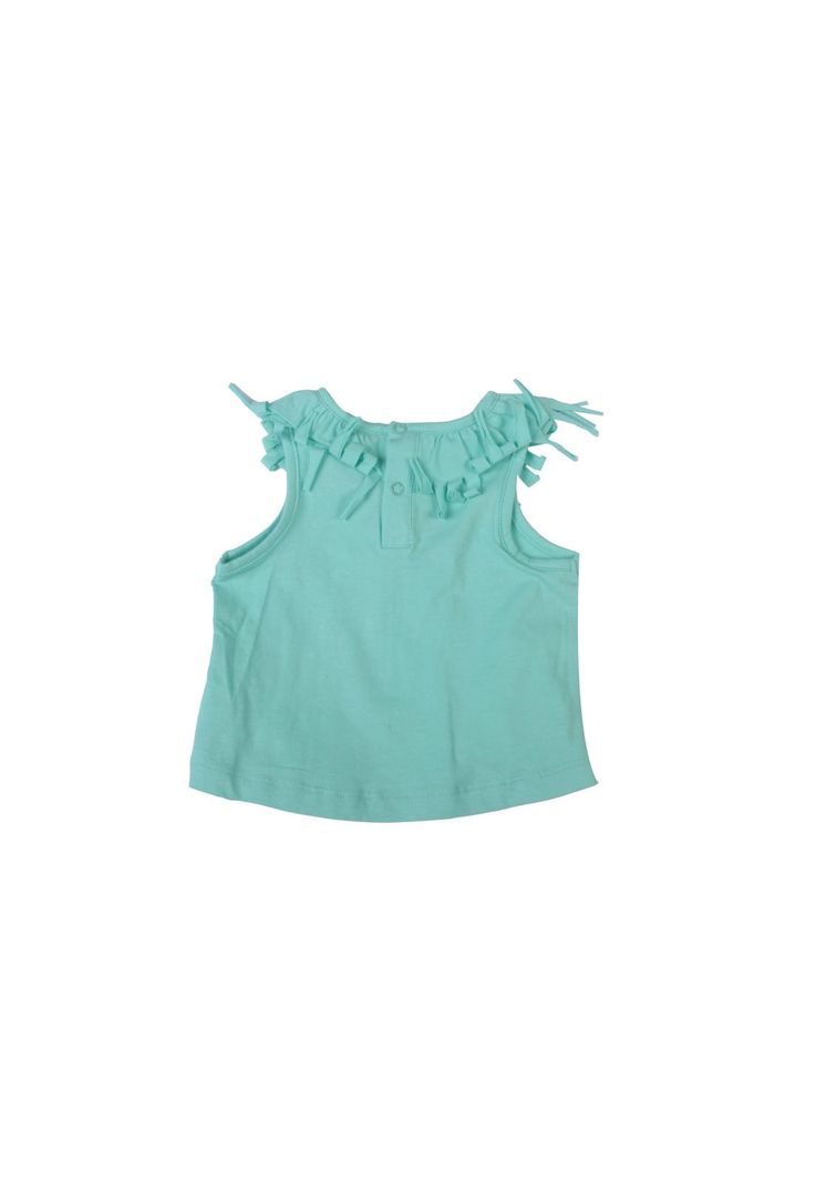 Polera Bebe Niña Turquesa Pillin-3