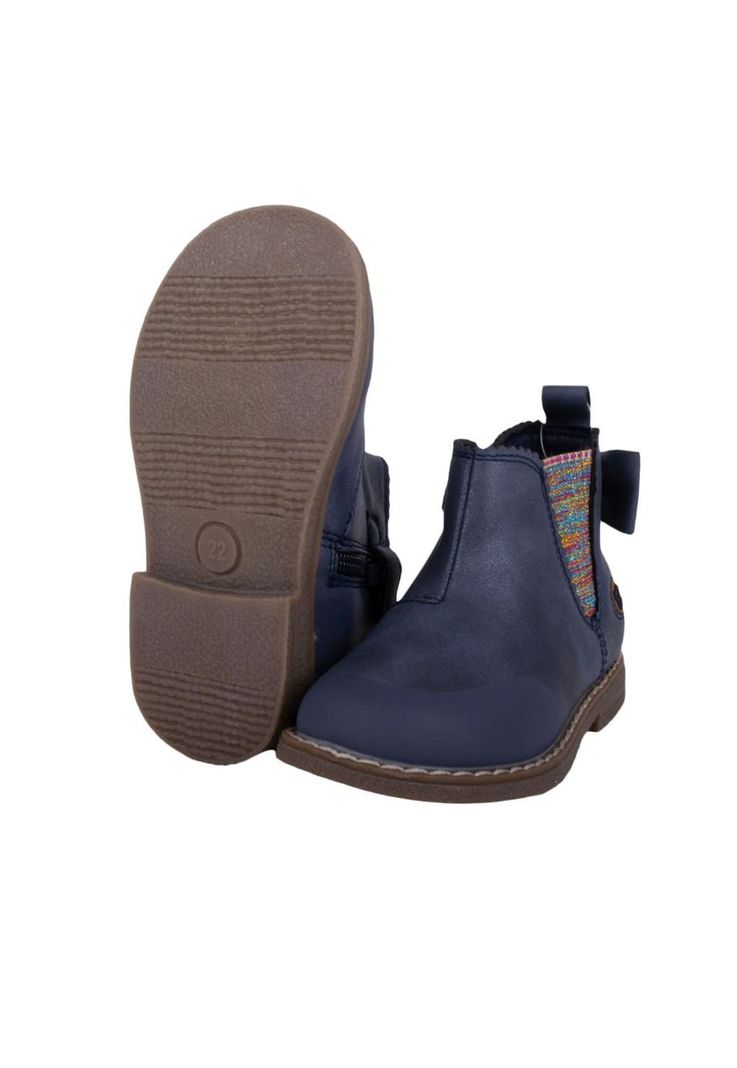Botin Bebe Niña Azul Pillin-1