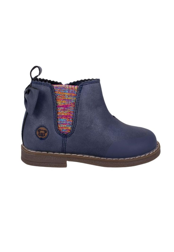 Botin Bebe Niña Azul Pillin-2