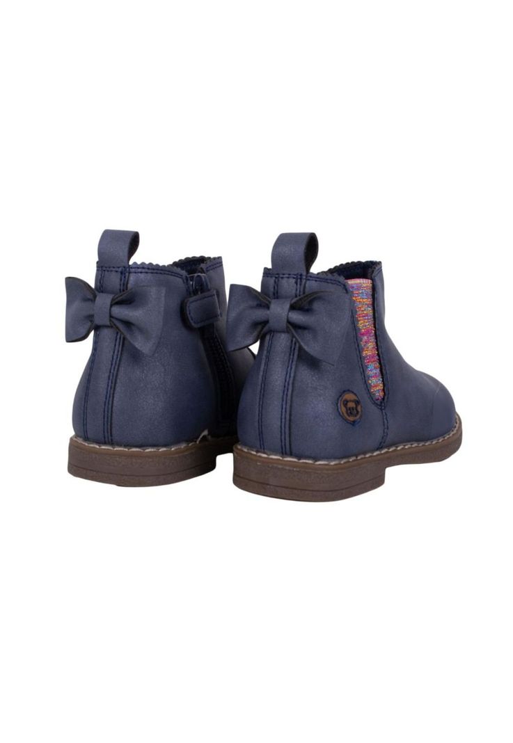 Botin Bebe Niña Azul Pillin-3