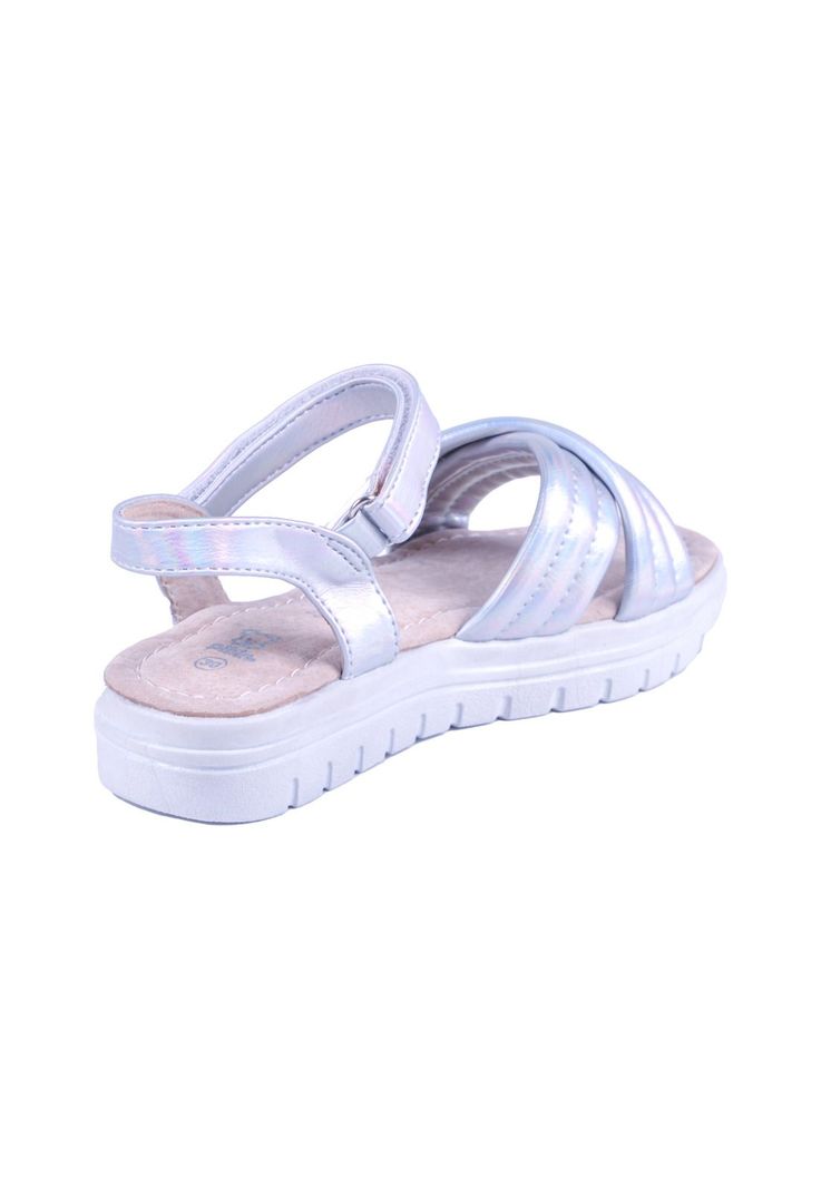 Sandalias Niña Plateado Pillin-3