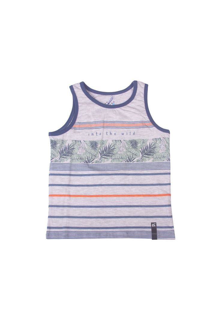 Polera Niño Gris Pillin-0