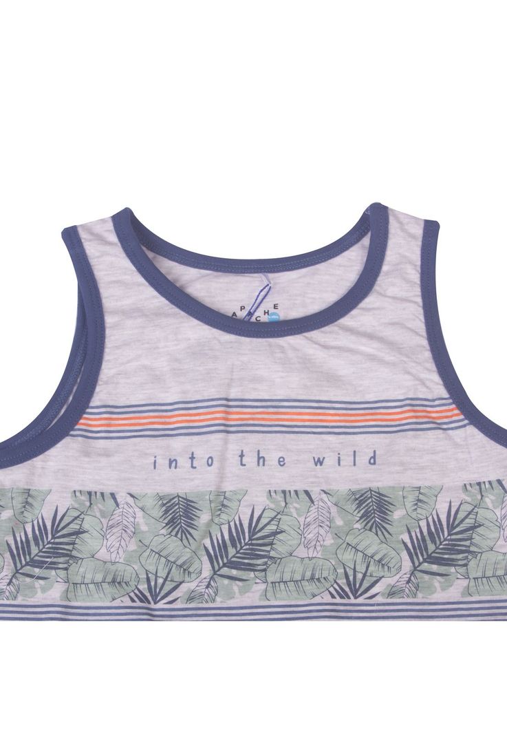 Polera Niño Gris Pillin-3