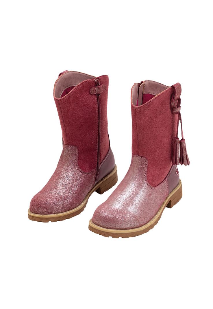 Bota Niña Guinda Pillin-0