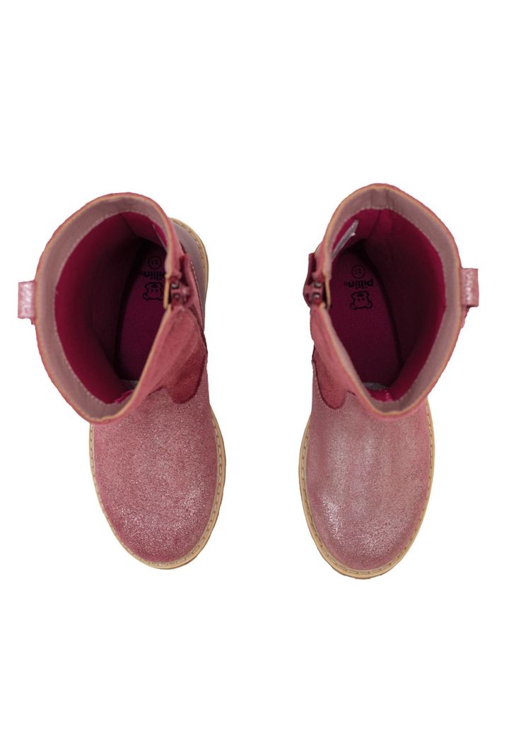 Bota Niña Guinda Pillin-1