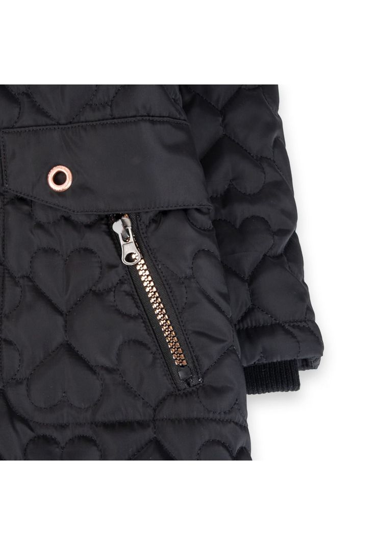 Parka Niña Negro Pillin (PVZ830-24NEG)-2