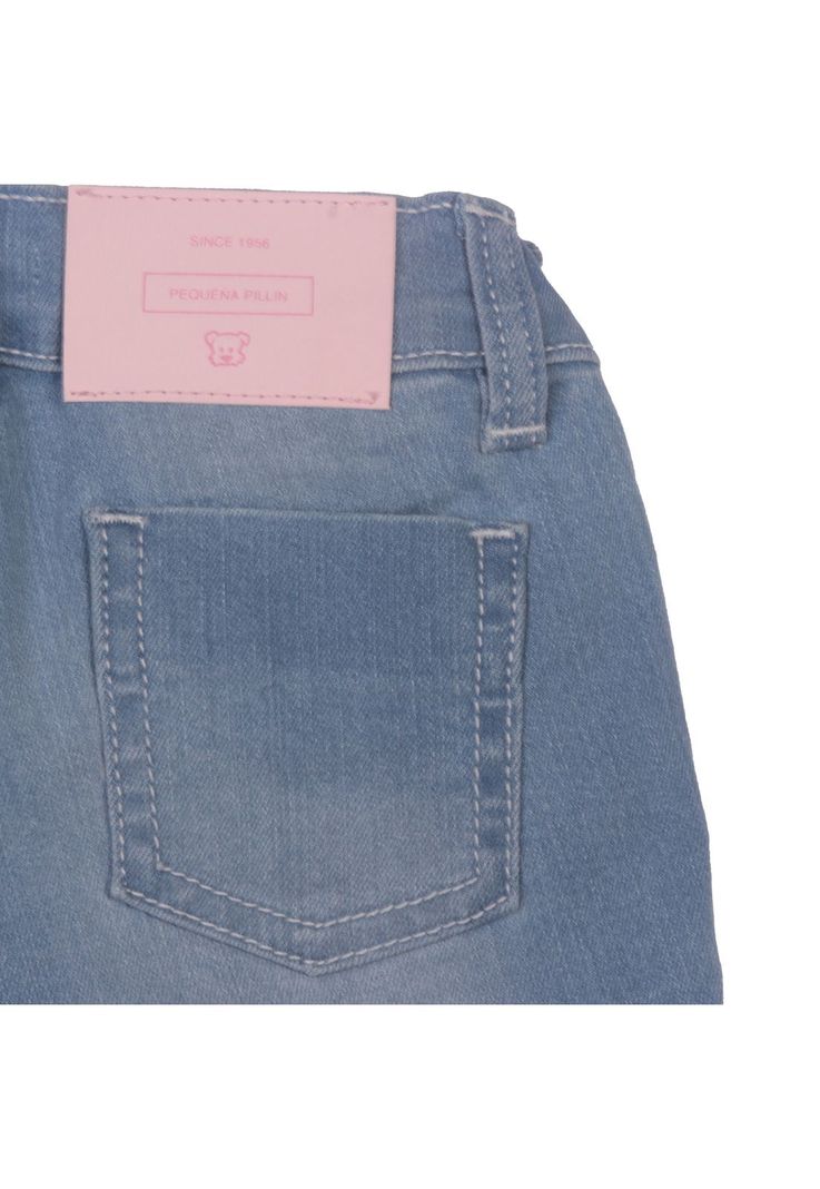 Short Bebe Niña Celeste Pillin-1