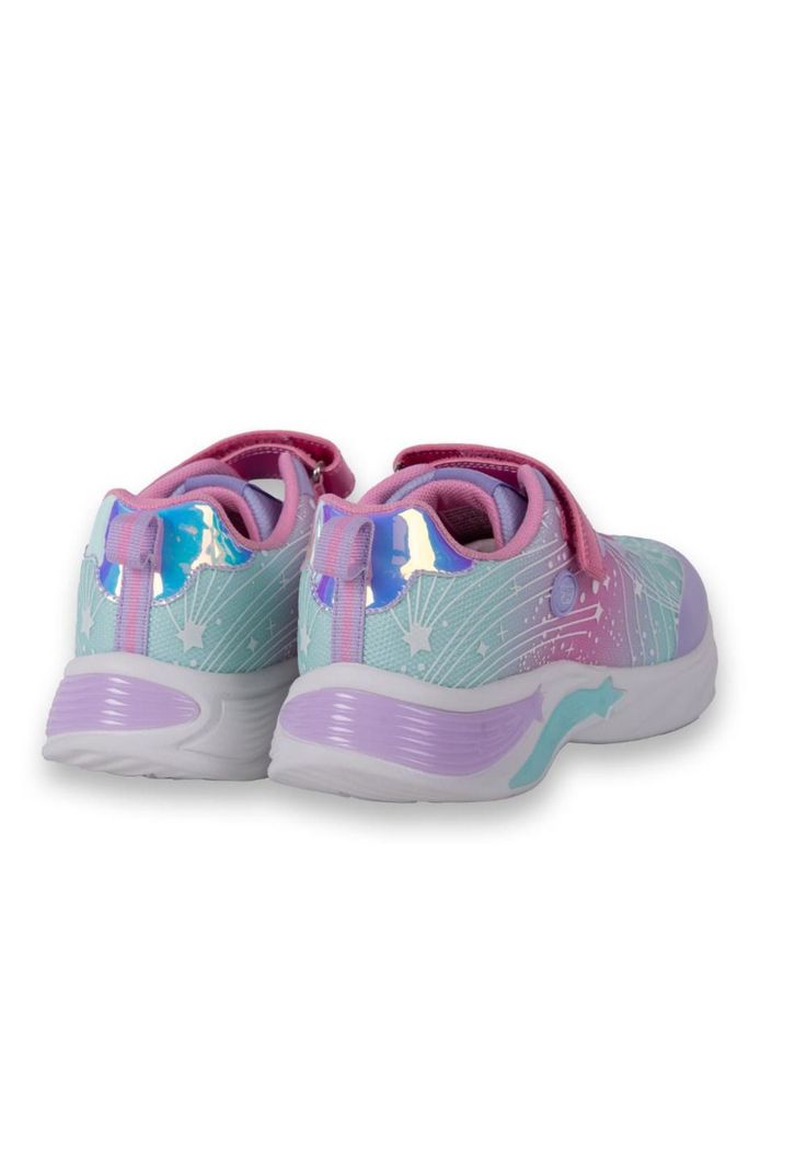 Zapatillas Luces Niña Lila Pillin-3