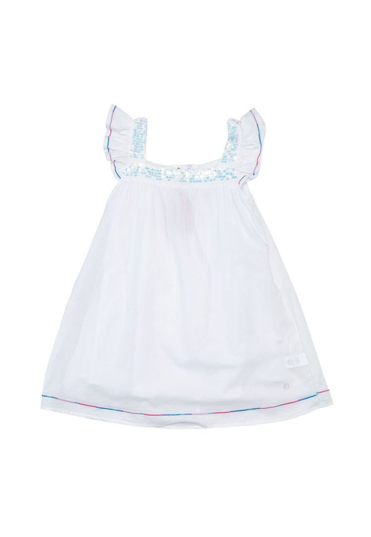 Vestido Niña Blanco Pillin-1