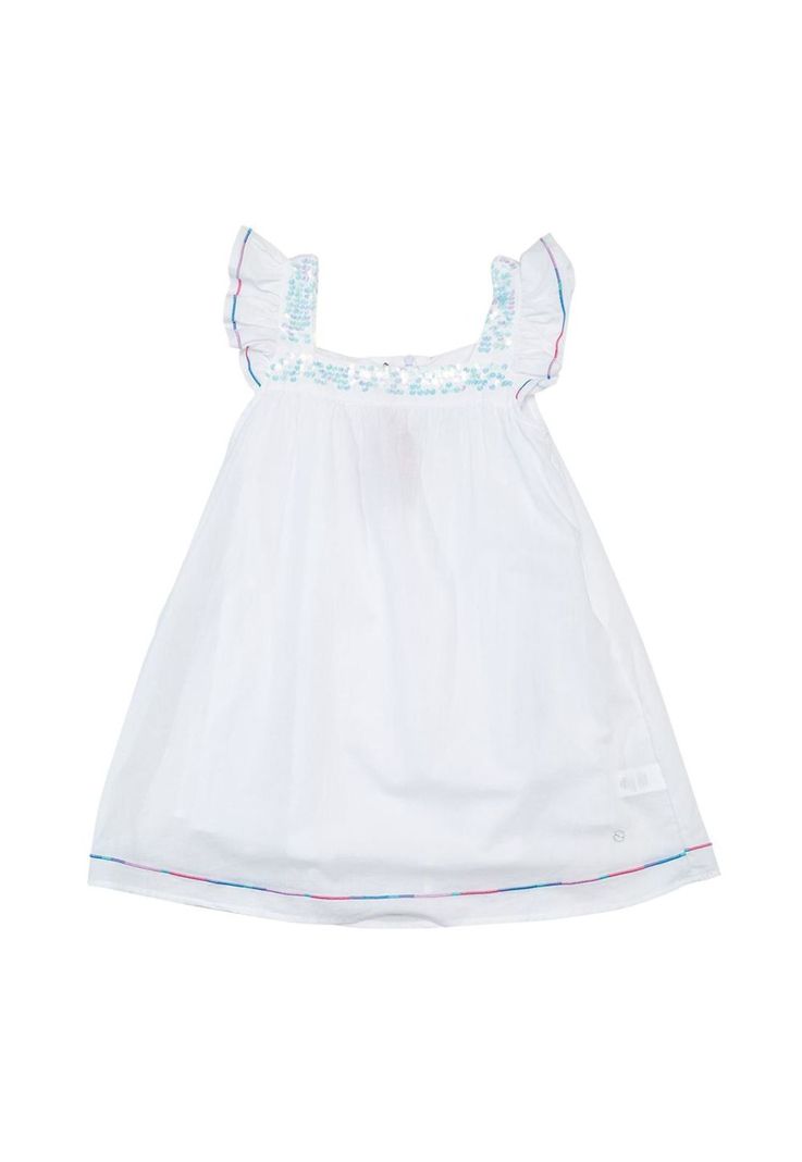 Vestido Niña Blanco Pillin-0