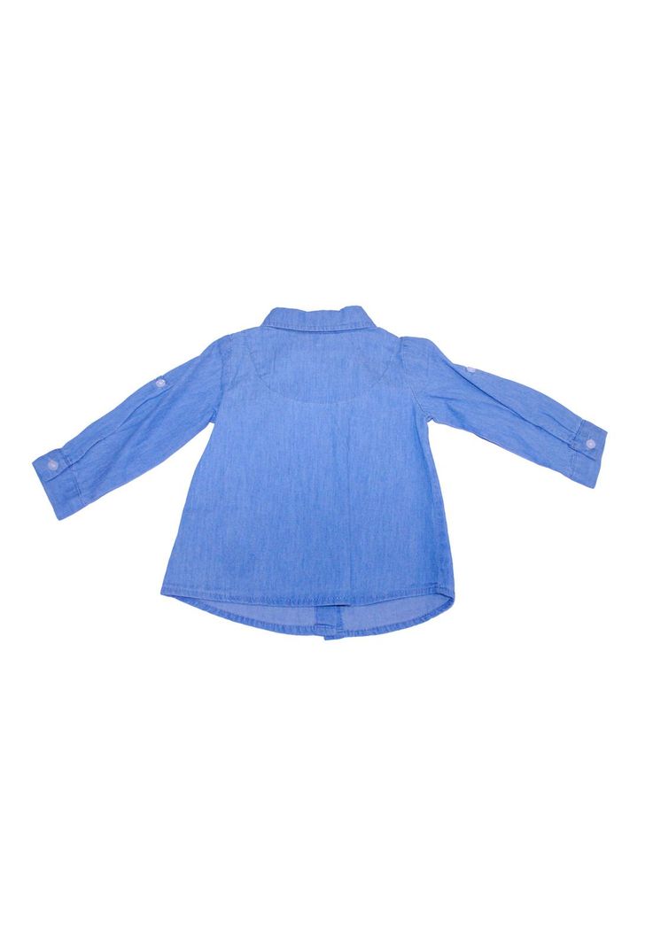 Camisa Bebe Niña Azul Pillin-3