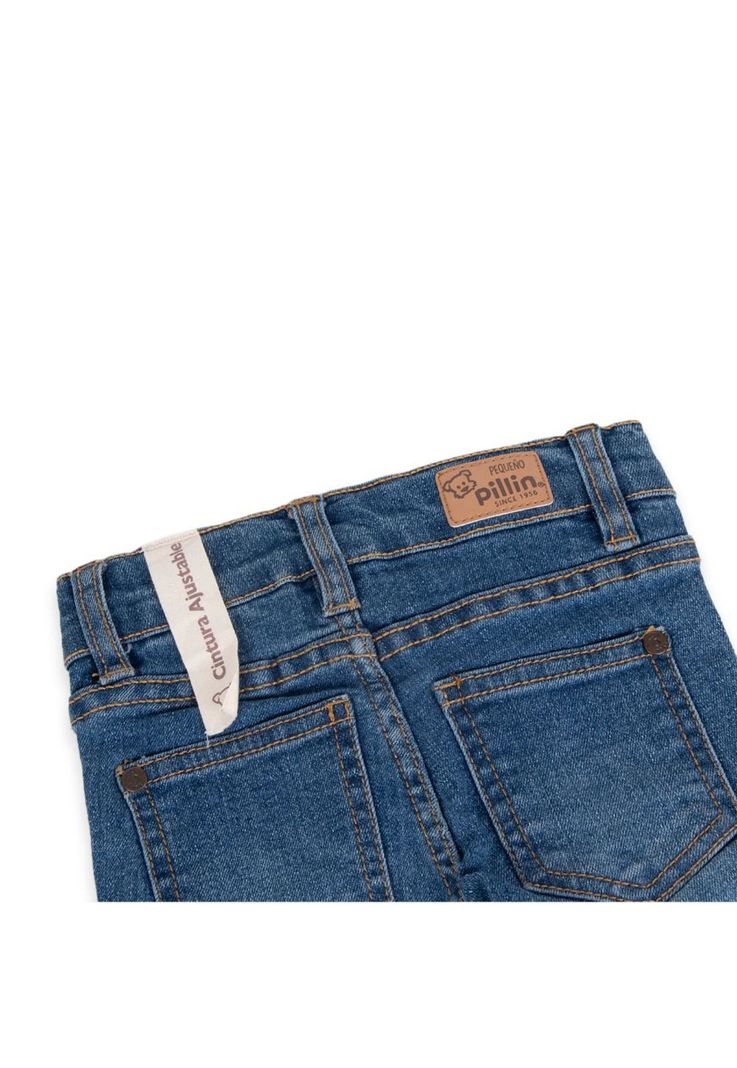 Jeans Bebé Niño Azul Pillin-3