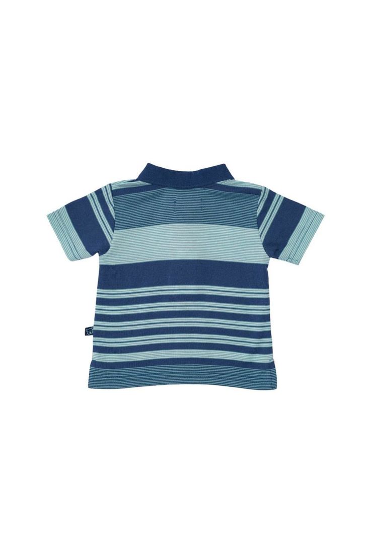 Polera Bebé Niño Azul Pillín-1