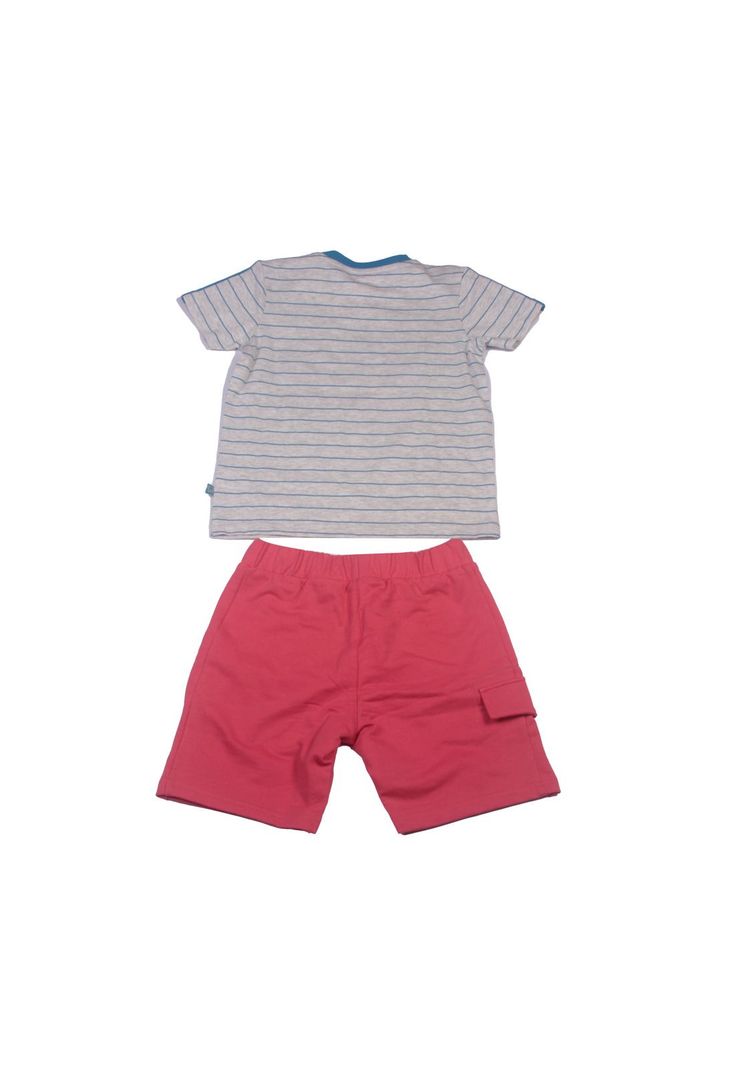 Conjunto Bebe Niño Gris claro Pillin-3