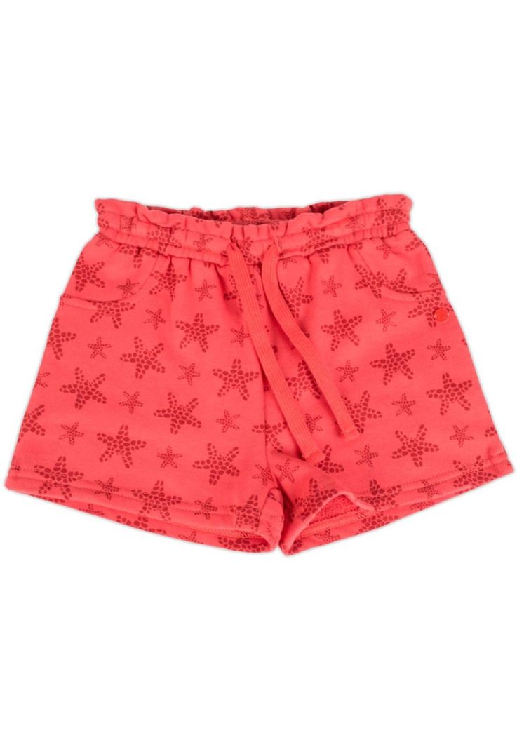Short Franela Bebe Niña Coral Pillin