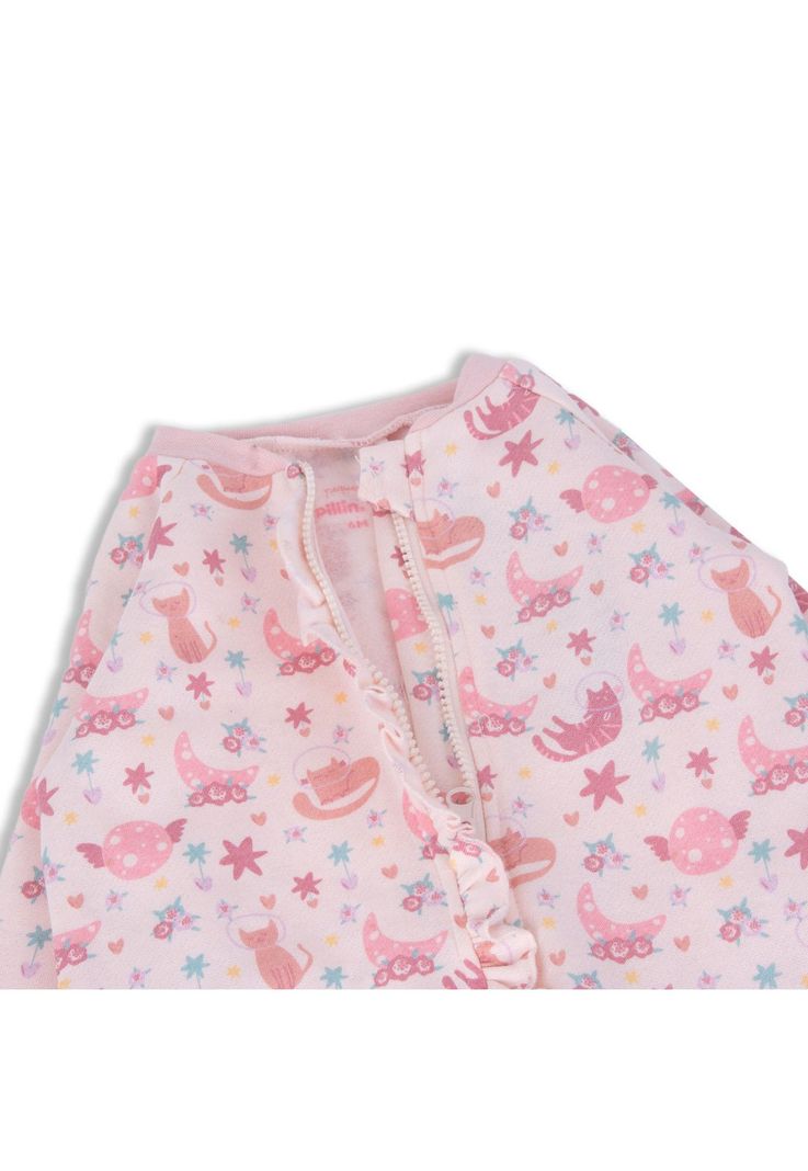 Pijama Bebé Niña Palo rosa Pillin-1