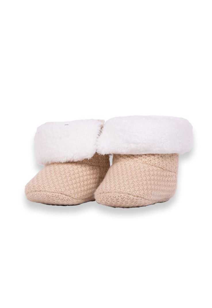 Pantufla Recién Nacido Unisex(PZB104-25BEI)-0